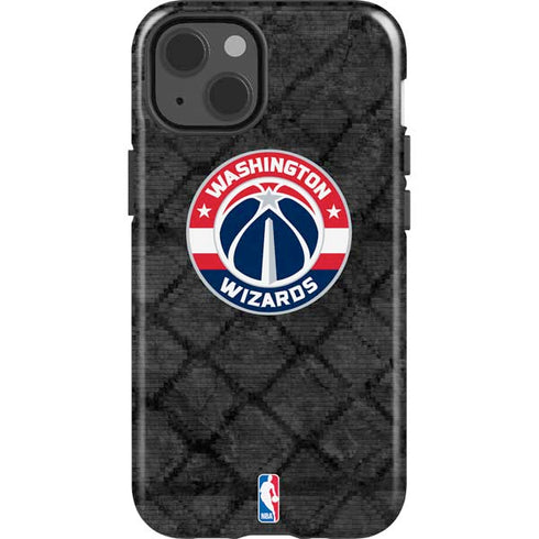 NBA Washington Wizards Black Rust iPhone 15 Impact Case
